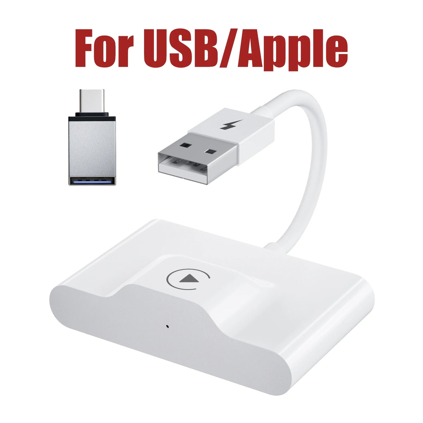Trådlös CarPlay- & Android Auto-adapter – plug & play för bilen - ELLY