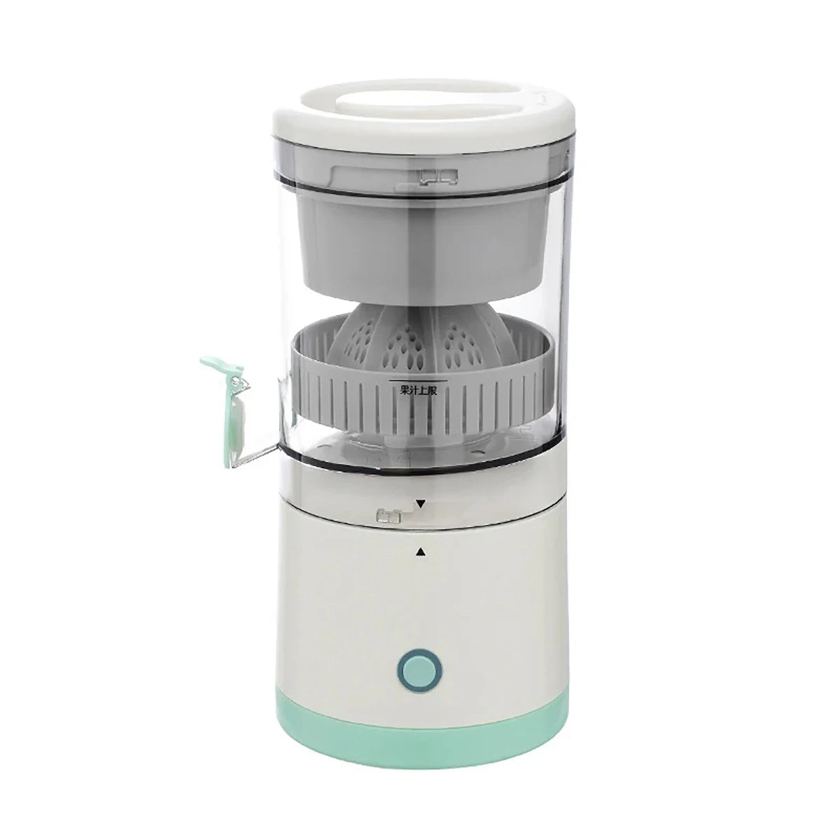 Portabel elektrisk juicepress – USB-laddningsbar & spillfri fruktpress