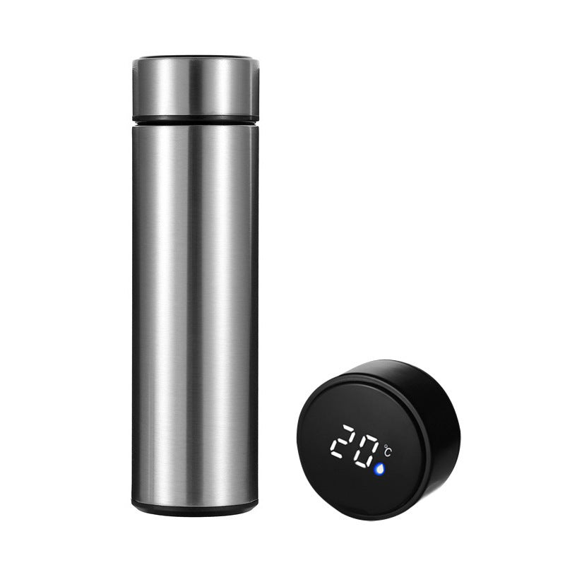 Smart termosflaska med LED-temperaturdisplay – 500 ml vakuumisolering