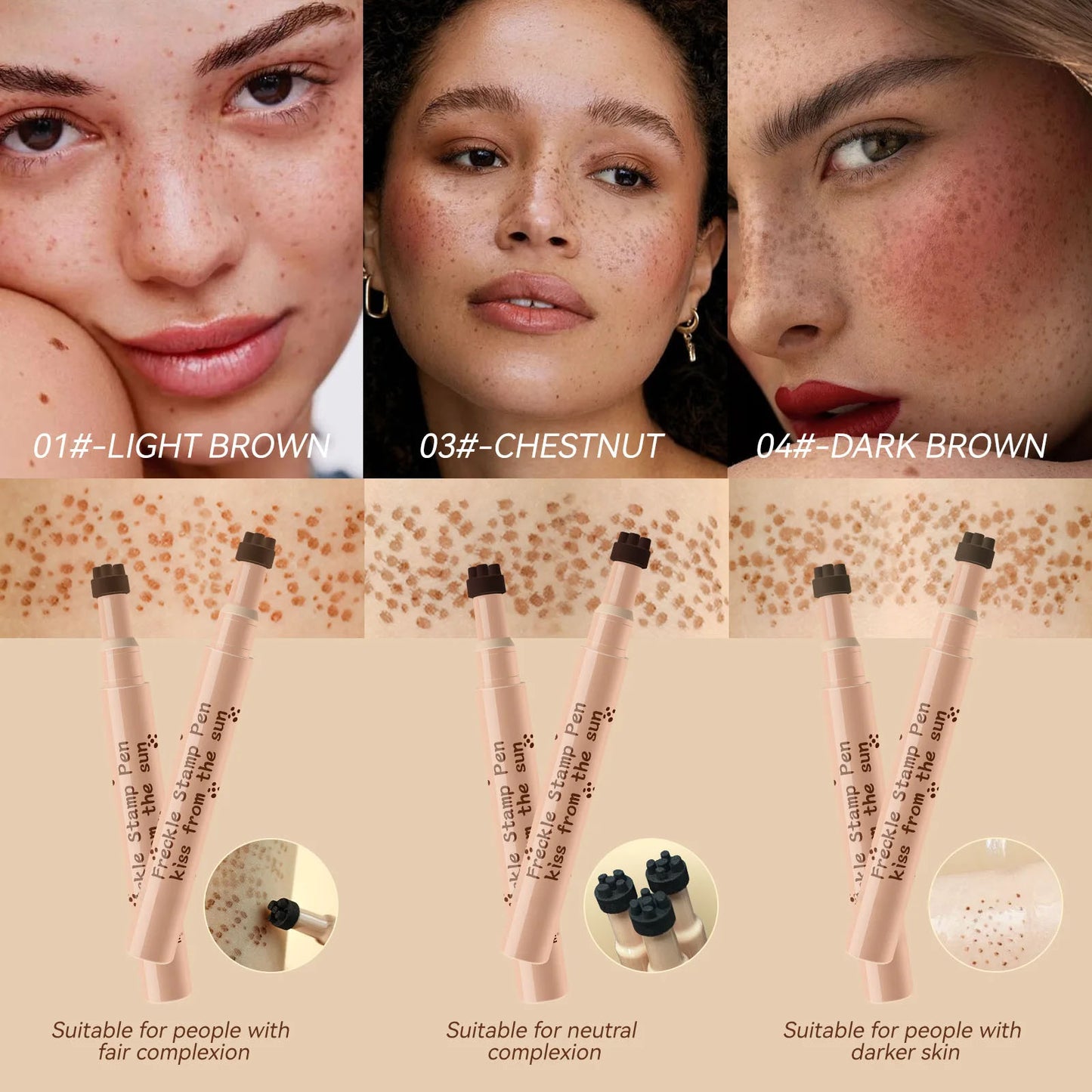 Vattentålig fräkenpenna – Naturligt solkysst look på sekunder - ELLY