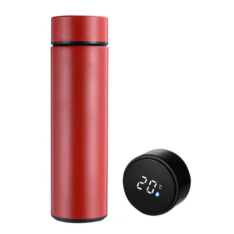Smart termosflaska med LED-temperaturdisplay – 500 ml vakuumisolering