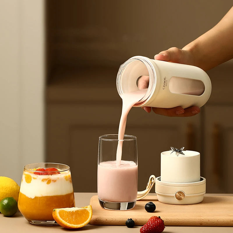 Portabel mixer med 10 blad – Uppladdningsbar & kraftfull smoothieblender - ELLY