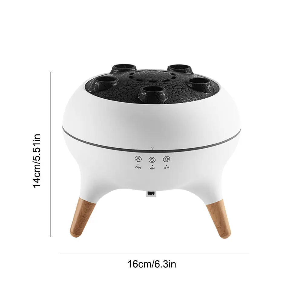 Jellyfish luftfuktare & diffuser – 250 ml, LED, fjärrkontroll