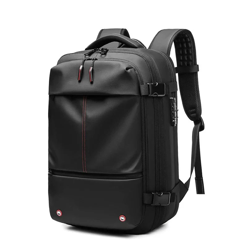 Resekompakt vakuumryggsäck – Packar 60 L i en carry-on