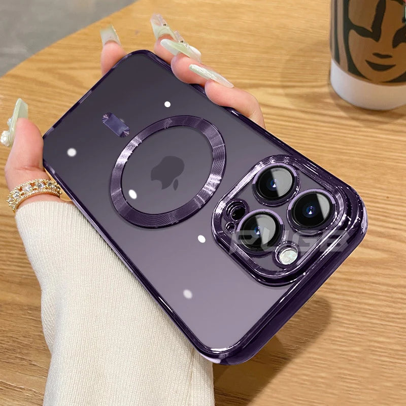 Magnetiskt iPhone-skal – Stöttålig & MagSafe-kompatibel design - ELLY