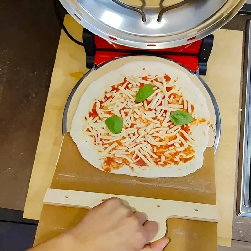 Pizzaspade med glidfunktion – tunn & värmetålig design - ELLY