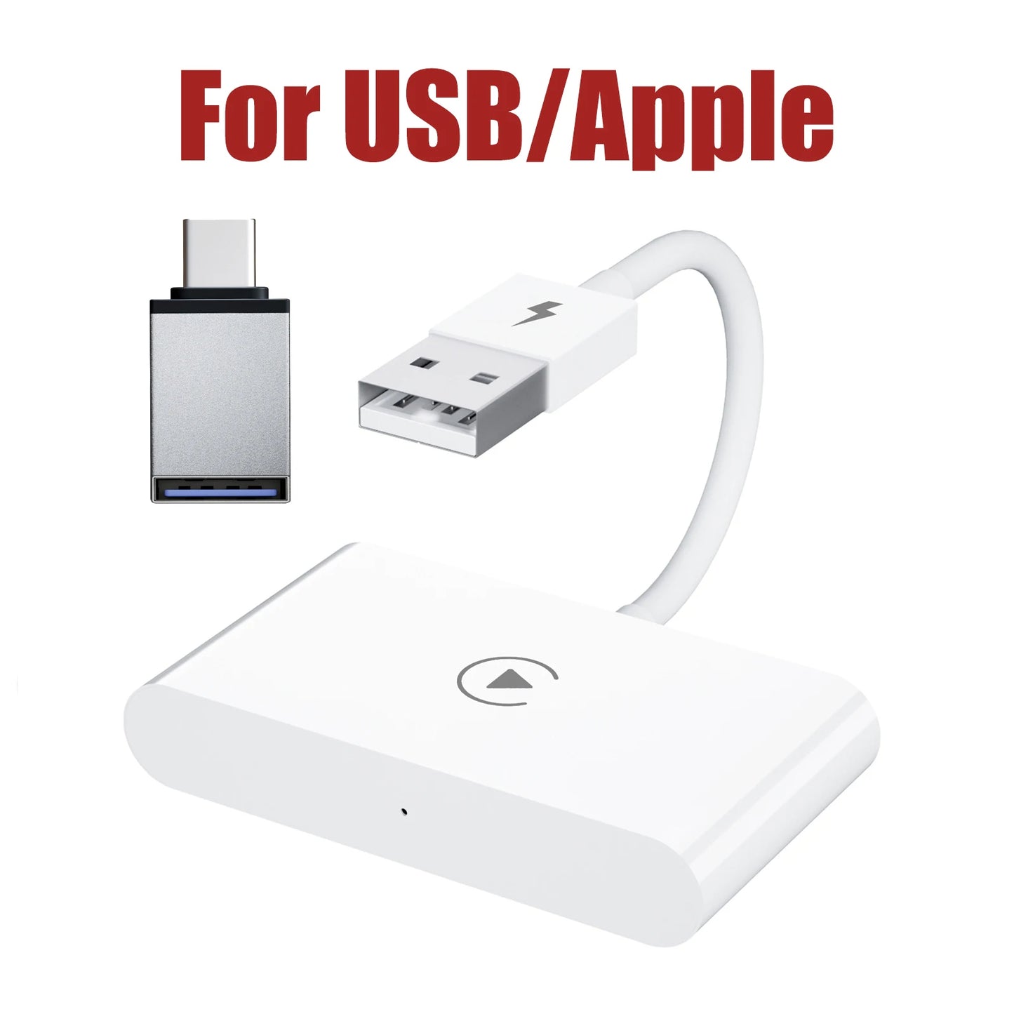 Trådlös CarPlay- & Android Auto-adapter – plug & play för bilen - ELLY