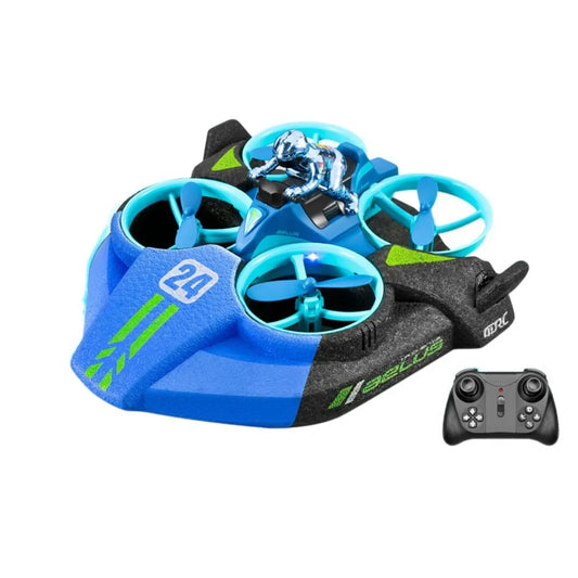 3-i-1 mini RC-drönare – flyg, kör & åk på vatten med ett enda fordon - ELLY