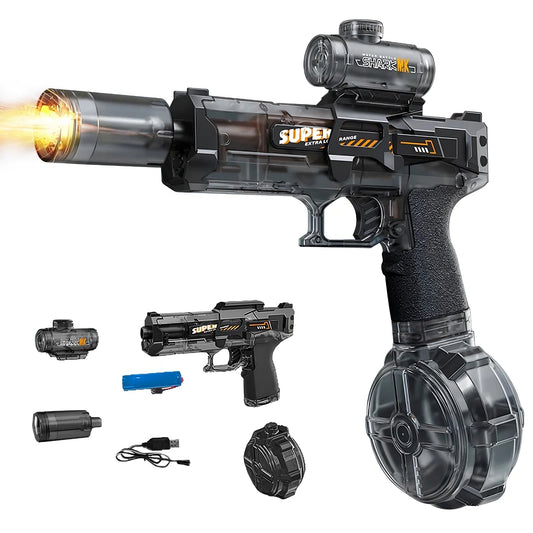 Lysande vattenpistol med LED – Glow Water Gun för sommarens vildaste vattenkrig - ELLY