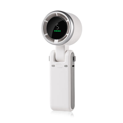 Handhållen turbo-fläkt – tyst, bärbar & USB-uppladdningsbar minifläkt - ELLY