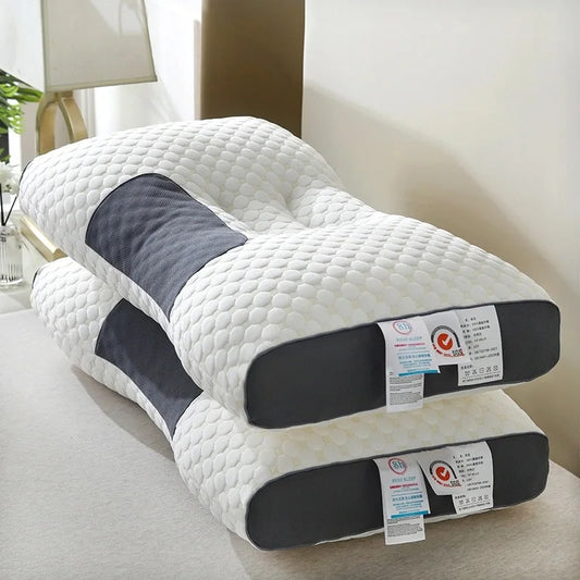 Super ergonomisk 3D nackkudde – Ortopediskt stöd för alla sovpositioner
