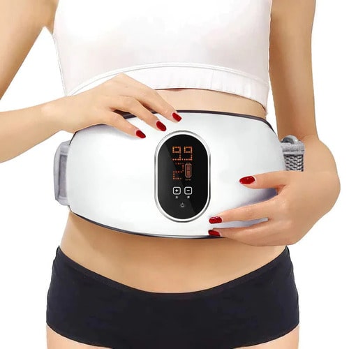 Vibrationsbälte för viktminskning & midjemassage – Elektrisk med värmefunktion - ELLY