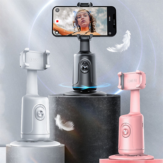 Automatisk telefonstativ med ansiktsspårning – Gimbal & fjärrkontroll