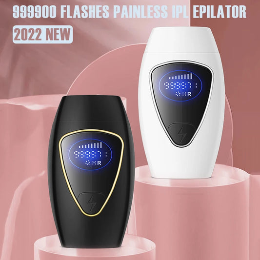 Smärtfri laser-epilator – Portabel hårborttagning för ansikte & kropp