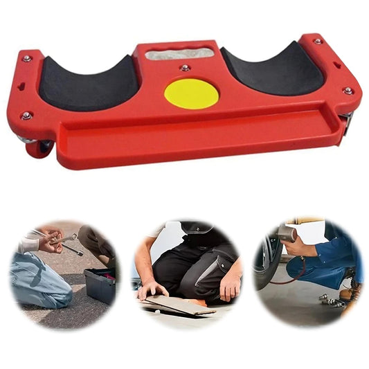 Knäskydd med hjul – Ergonomiska & rullande för arbete på golv