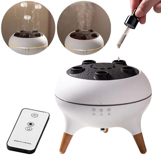 Jellyfish luftfuktare & diffuser – 250 ml, LED, fjärrkontroll