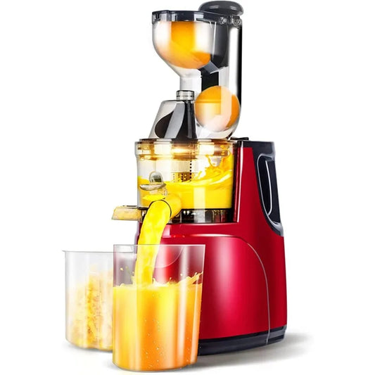 Slow-juicer – 5-tums påfyllningschut och 96 % juicyield