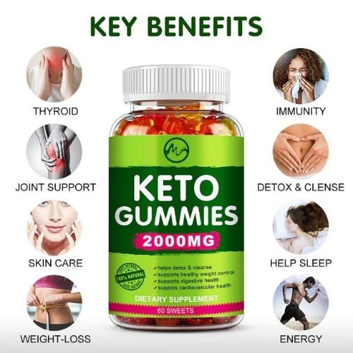 Viktminsknings-gummies – Kosttillskott för fettförbränning & energi - ELLY