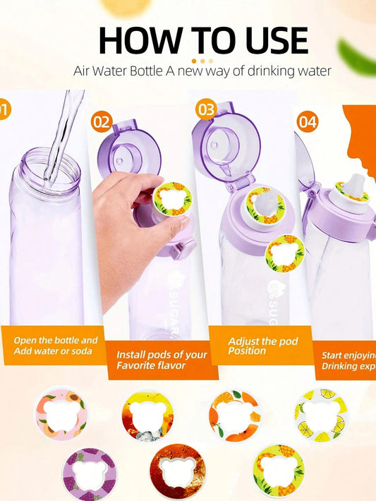 Smakpatroner för vattenflaska – Pods till Flavored Water Bottle