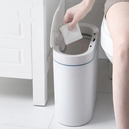 Smart sensorpapperskorg – Automatisk öppning & luktfri design - ELLY