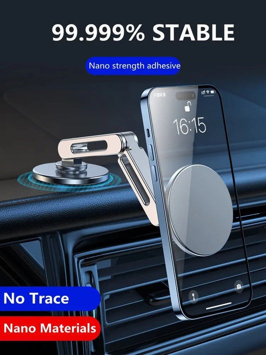 MagSafe-skal för iPhone – Magnetiskt fäste med 360° vridning, för bil & skrivbord