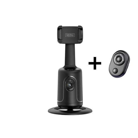 Automatisk telefonstativ med ansiktsspårning – Gimbal & fjärrkontroll
