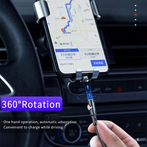 Magnetisk laddkabel för mobil – snabbladdning med roterande kontakt - ELLY