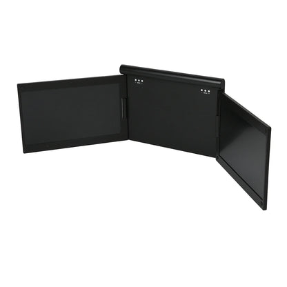 Bärbar dubbelskärm för laptop – 12” + 12” extra skärmar för ökad produktivitet - ELLY
