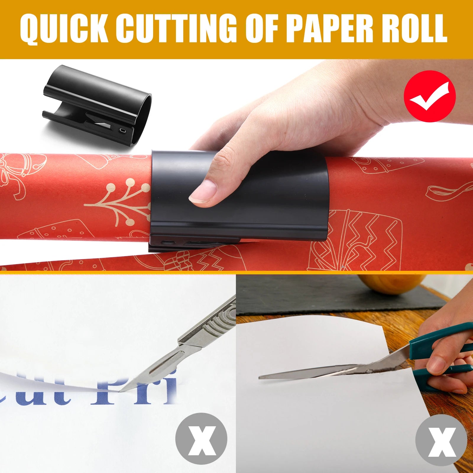 Pappersskärare för presentpapper – snabb & exakt - ELLY